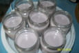 Yaourts au sirop de cassis