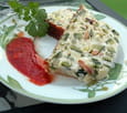 Terrine ch�vre-courgette