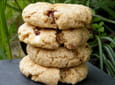 Cookies fraises, carambar et chocolat blanc 