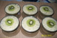 Cr�me de semoule aux kiwis