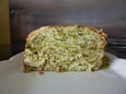 Flan de courgettes au pesto