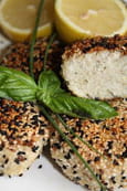 Croquettes de dinde au basilic et parmesan