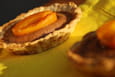 Tartelettes chocolat au lait et abricots po�l�s