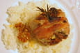 Paupiettes de lapin � la pur�e de tomates s�ch�es