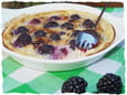 Clafoutis aux m�res