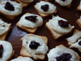 Toast ch�vre pruneau 