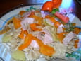 Salade aux nuances orang�es
