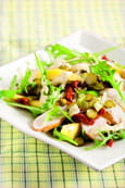 Salade poulet mangue