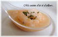 Cuill�res de gel�e de pamplemousse et crevettes