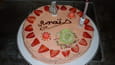 Fraisier et mousse tagada