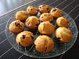 Muffins coco-cassis
