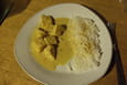 Blancs d encornets au curry
