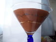 Mousse au chocolat et ses deux croquants