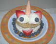 Monsieur patate � la cr�me glac�e
