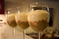 Trifles � la rhubarbe