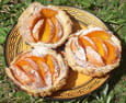 Tartelettes feuillet�es aux abricots