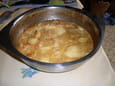 Flan aux p�ches