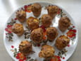 Mini-cakes lardons et ch�vre