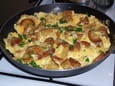 Omelette au pain grill�