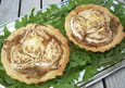Tartelettes au confit d oignons rouges et ch�vre