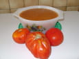 Velout� de tomates