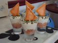 Tiramisu au saumon et mascarpone