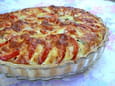 Tarte � la tomate et au basilic