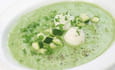 Velout� de courgettes Vache qui rit