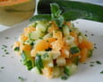 Tartare de melon