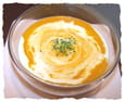 Velout� de carottes, gingembre et citronnelle