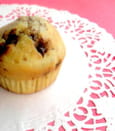 Muffins aux noix et chocolat au lait au caramel 