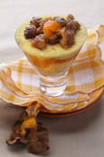 Verrine de marrons exotique