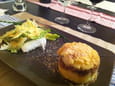 Parmentier de confit de canard au foie gras