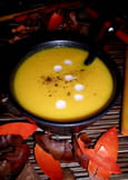 Velout� de carottes au lait de coco 
