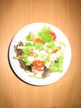 Salade aux crevettes et feta