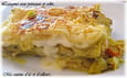 Lasagnes aux poireaux et colin