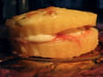 Croque polenta fa�on pizza