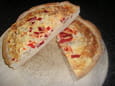 Tarte de saumon aux tomates