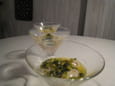 Tartare de saint Jacques et �clats de  pistaches