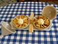 Tajine de pommes avec glace � la vanille