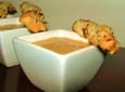 Cr�me de haricots et potiron au gorgonzola