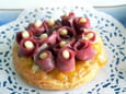 Tartelette fine au magret de canard