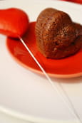 C�urs coulants au chocolat noir