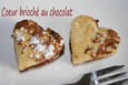 Coeur brioch� au chocolat