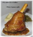 Souris d agneau confites