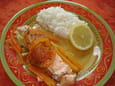 Saumon en papillotes 