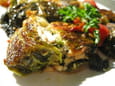 Choux farcis au poulet et au parmesan