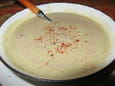 Soupe aux champignons de Paris & noisettes