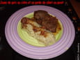 Joues de porc confites au cidre