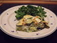 Gratin de ravioles aux courgettes